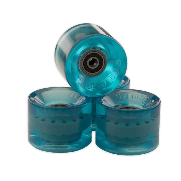 Skate Transparent TUXS - Roues Skate 54mm 102A - Uréthane Pro - Pour Street/Park Skate Tout Terrain Skate Transparent TUXS - Roues Skate 54mm 102A - Uréthane Pro - Pour Street/Park Skate Tout Terrain