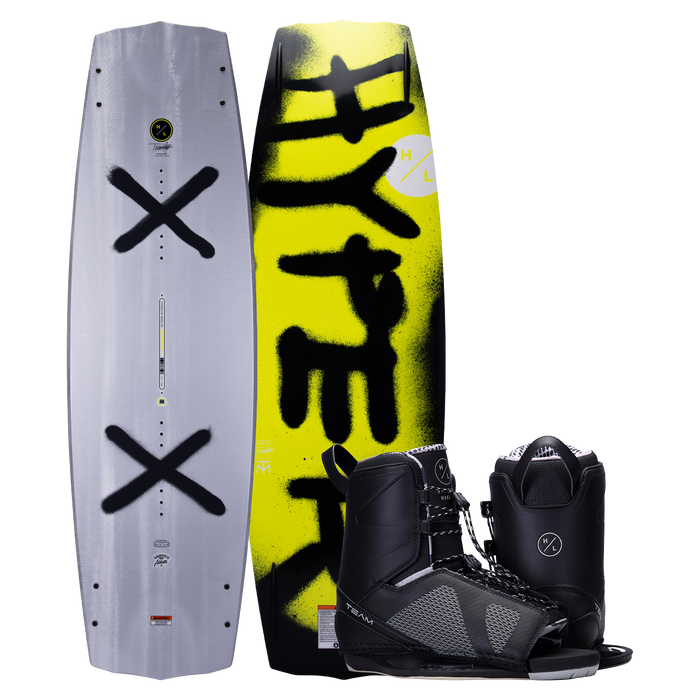 Hyperlite Blueprint Wakeboard Package w/ Team OT Bindings 2024 | Wakesports Unlimited - Board and Boots