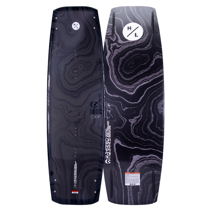 Hyperlite Cryptic Jr. Wakeboard Package w/ Remix Bindings 2024 | Wakesports Unlimited - Blank Board