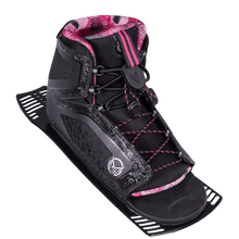 Load image into Gallery viewer, HO Women&#39;s Carbon Omni w/ Double Women&#39;s Stance 110 Waterski Package 2024 | Wakesports Unlimited - Rear Boot
