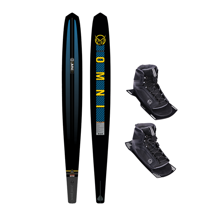 HO Carbon Omni w/ Double Stance 110 Waterski Package 2024