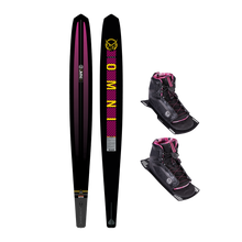 Load image into Gallery viewer, HO Women&#39;s Carbon Omni w/ Double Women&#39;s Stance 110 Waterski Package 2024 | Wakesports Unlimited
