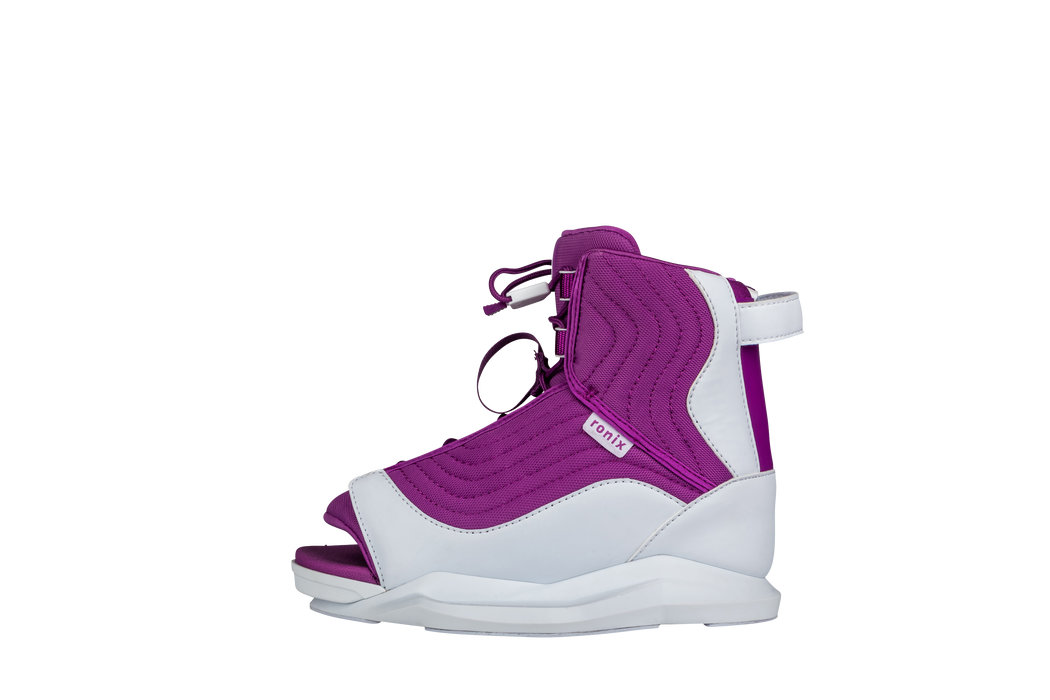 2024 Ronix Girl's August Wakeboard Bindings - Wakesports Unlimited | Side View