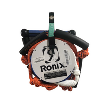 Load image into Gallery viewer, Wakesports Unlimited / Ronix Stretch Wakesurf Rope &amp; Handle - Wakesports Unlimited | Orange Rope
