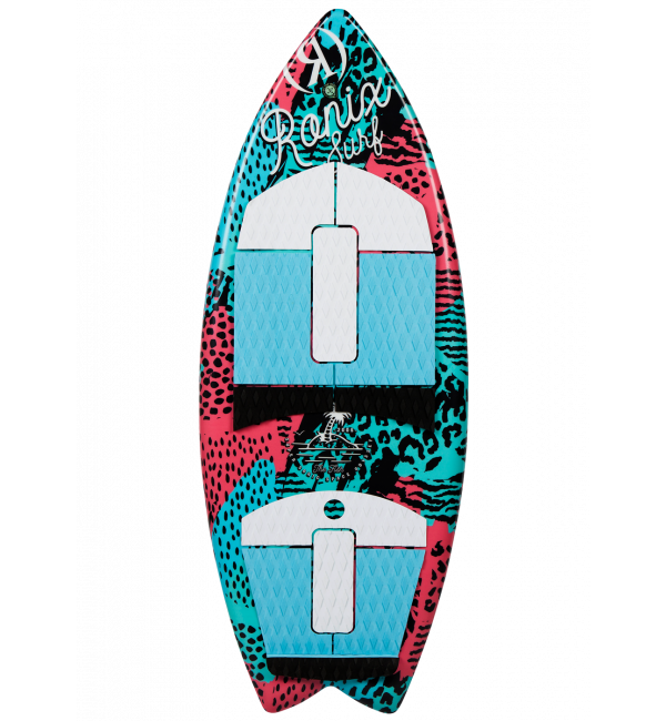 2024 Ronix Girl's Super Sonic Space Odyssey Fish Wakesurf Board - Wakesports Unlimited | Surfer Top