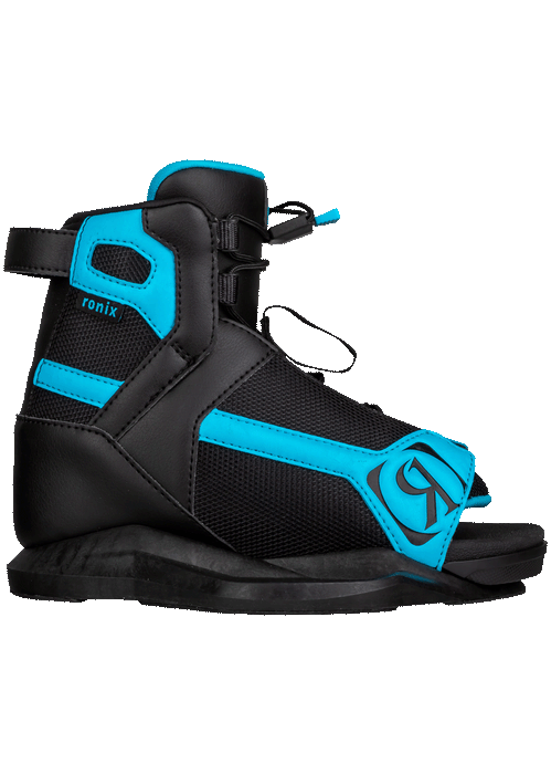 Ronix Vision Boy's Wakeboard Package w/ Vision Bindings 2024 - Wakesports Unlimited | Boot Side