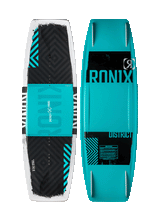 Load image into Gallery viewer, Ronix District Wakeboard Package w/ District Bindings 2024 - Wakesports Unlimited | Board Top and Bottom
