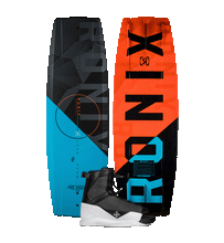 Load image into Gallery viewer, Ronix Kid&#39;s Vault Wakeboard Package w/ District Bindings 2024 - Wakesports Unlimited
