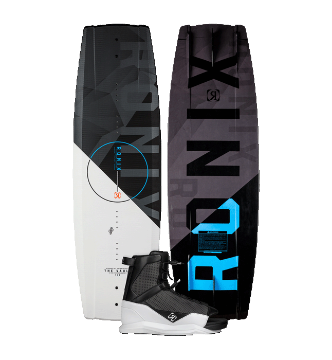 Ronix Vault Wakeboard Package w/ District Bindings 2024 - Wakesports Unlimited