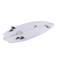 Load image into Gallery viewer, 2024 Ronix Flyweight Atlantik Wakesurf Board - Wakesports Unlimited | Bottom View
