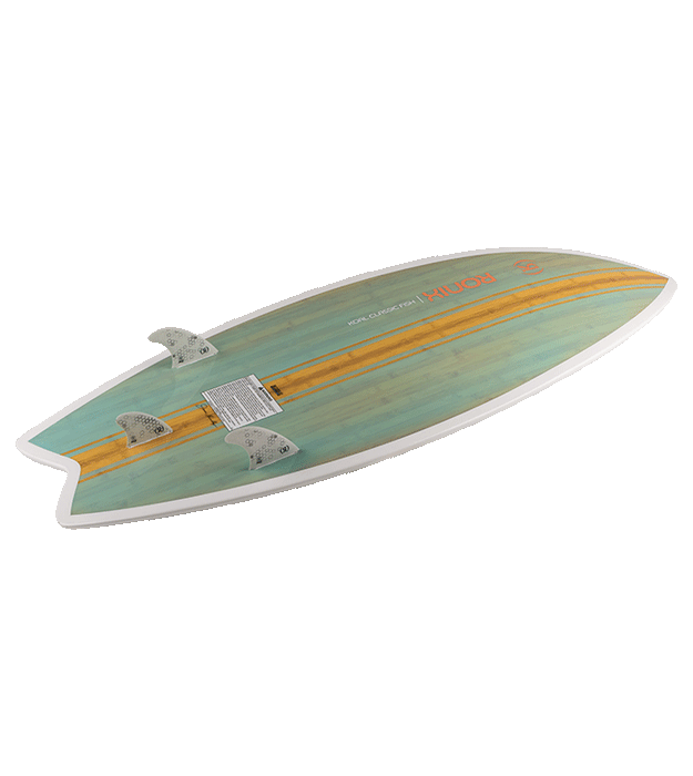 2024 Ronix Women's Koal Classic Fish Wakesurf Board - Wakesports Unlimited | Board Bottom