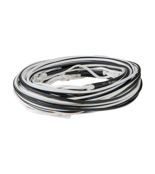 2024 Ronix R8 Mainline Wakeboard Rope - Wakesports Unlimited | Black and White
