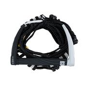 Load image into Gallery viewer, 2024 Ronix Silicone Wakesurf Rope &amp; Handle Black - Wakesports Unlimited | Top View
