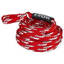 Radar 2.3k Towable Tube Rope 2-Person - Wakesports Unlimited | Red