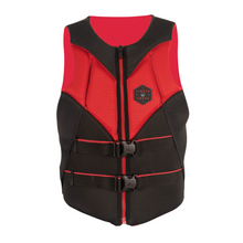 Load image into Gallery viewer, 2024 Liquid Force Rush CGA Life Vest Red - Wakesports Unlimited | Front View
