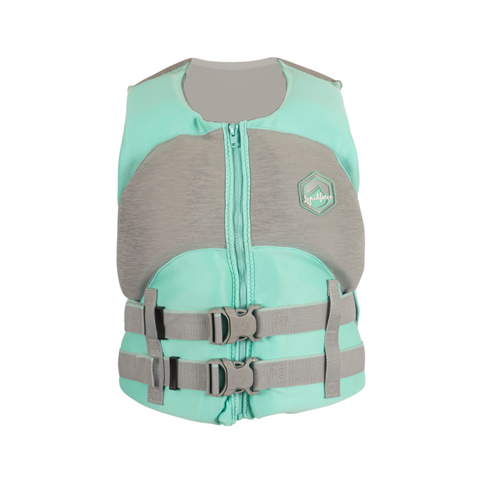2024 Liquid Force Heartbreaker CGA Life Vest Mint - Wakesports Unlimited | Front View