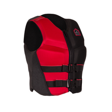 Load image into Gallery viewer, 2024 Liquid Force Koa Junior CGA Life Vest - Wakesports Unlimited | Red Front View
