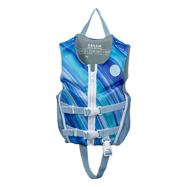 2024 Liquid Force Dream Child CGA Life Vest - Wakesports Unlimited | Front View Blue