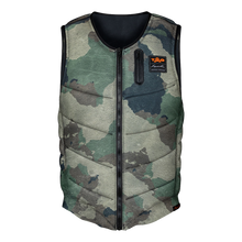 Load image into Gallery viewer, 2024 Liquid Force Squad Tao Heritage Impact Life Vest Camo - Wakesports Unlimited | Front View
