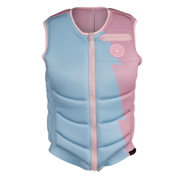 2024 Liquid Force Breeze Claudia Pro Impact Life Vest - Wakesports Unlimited | Front View