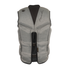 Load image into Gallery viewer, 2024 Liquid Force Watson Heritage CGA Life Vest Grey - Wakesports Unlimited | Back View
