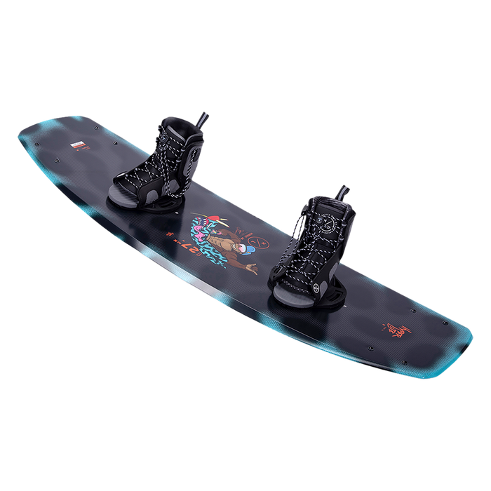 Hyperlite Murray Jr. Kid's Wakeboard Package w/ Remix Bindings 2024 - Wakesports Unlimited - Board and Boots