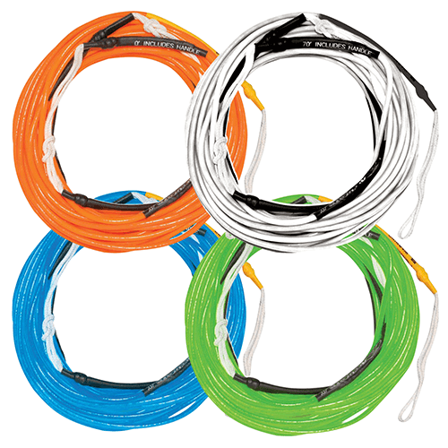 2024 Hyperlite X-Line 70' Mainline Wakeboard Rope - Wakesports Unlimited | Assorted Colors
