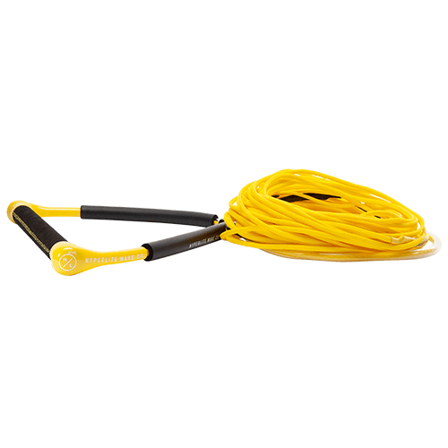 2024 Hyperlite CG Handle w/ Fuse Line Wakeboard Rope & Handle - Wakesports Unlimited | Yellow Rope