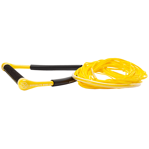 2024 Hyperlite CG Handle w/ Maxim Line Wakeboard Rope & Handle - Wakesports Unlimited | Yellow Rope