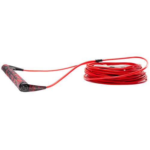 2024 Hyperlite SG Handle w/ A-Line Wakeboard Rope & Handle - Wakesports Unlimited | Red Mainline