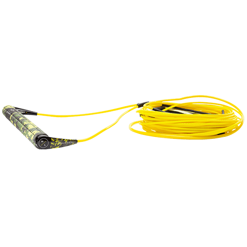 2024 Hyperlite SG Handle w/ A-Line Wakeboard Rope & Handle - Wakesports Unlimited | Yellow Mainline