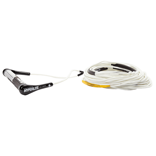 2024 Hyperlite SG Handle w/ Fuse Line Wakeboard Rope & Handle - Wakesports Unlimited | White Mainline