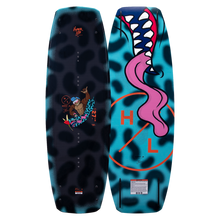 Load image into Gallery viewer, Hyperlite Murray Jr. Kid&#39;s Wakeboard Package w/ Remix Bindings 2024 - Wakesports Unlimited | Board Top and Bottom
