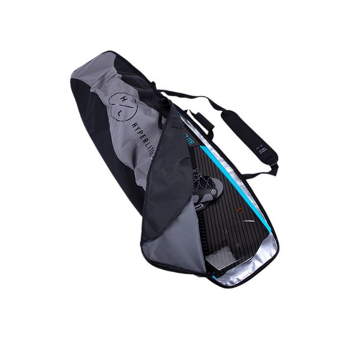 2024 Hyperlite Essential Grey Wakeboard Bag - Wakesports Unlimited | Fits Board and Boots