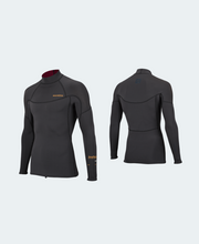 Load image into Gallery viewer, 2024 Manera Seafarer Neo Wetsuit Top 1.0 Black - Wakesports Unlimited

