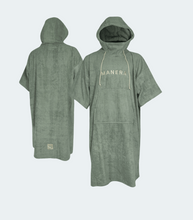 Load image into Gallery viewer, 2024 Manera Bamboo Poncho Seagreen Changing Towel - Wakesports Unlimited
