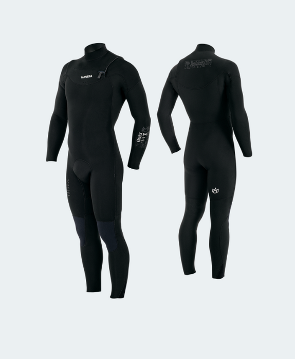 2024 Manera X10D 5.4.3 Black Wetsuit - Wakesports Unlimited
